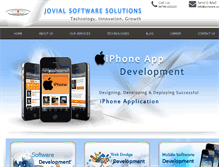 Tablet Screenshot of joviware.com